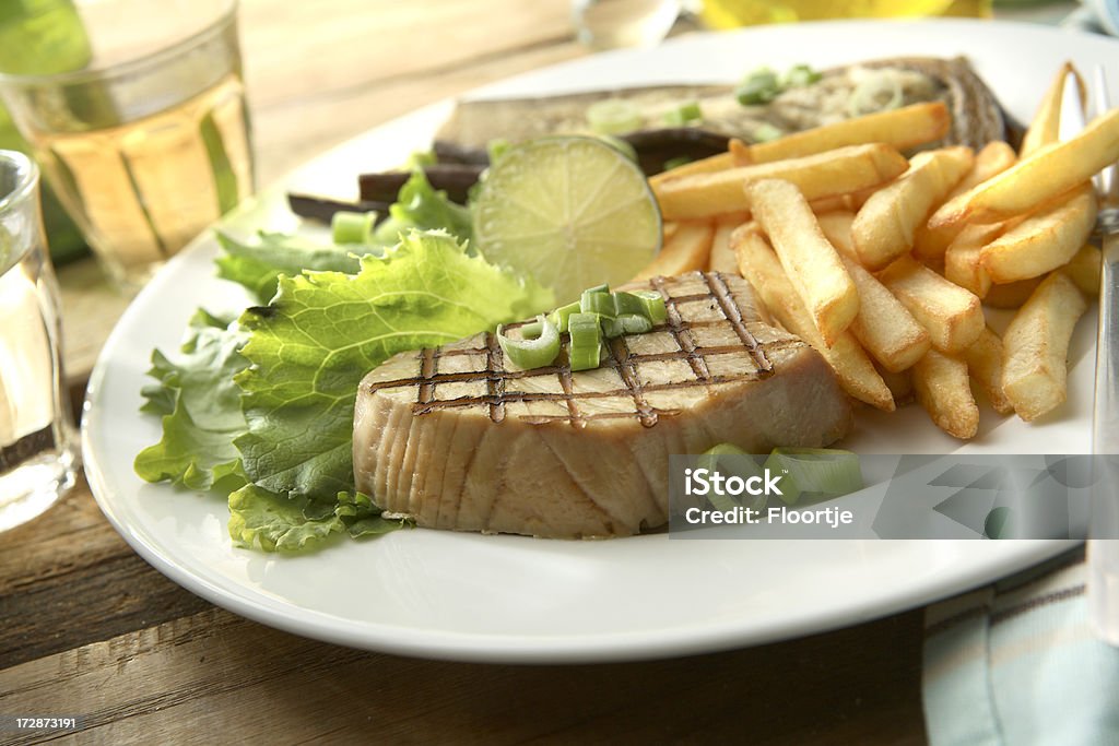 SeafoodStills: Thunfisch-Steak - Lizenzfrei Fisch Stock-Foto