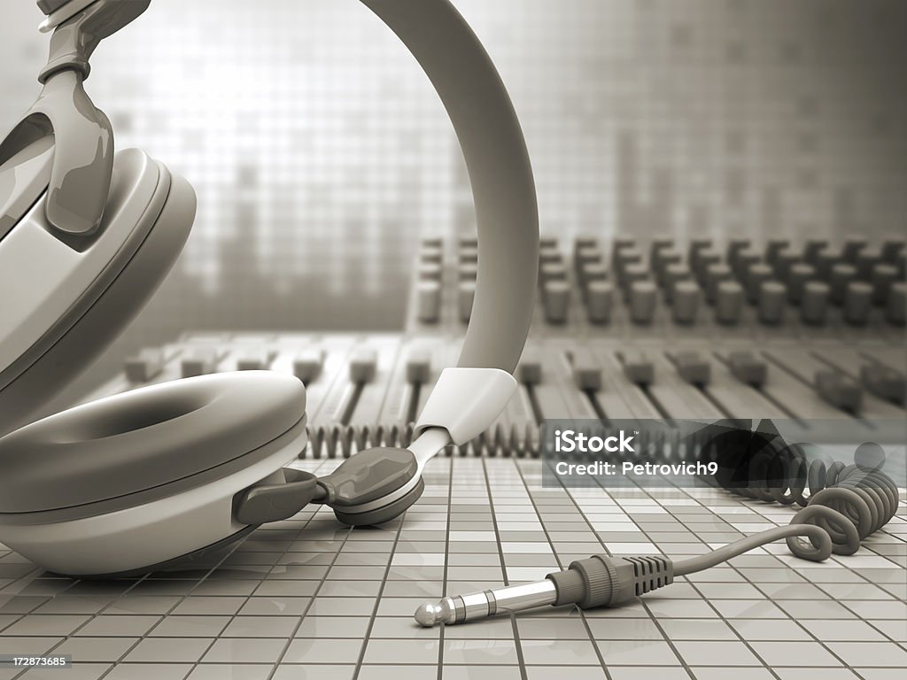 3 d Equipamento Musical - Royalty-free Barulho Foto de stock