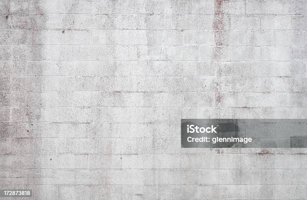 그런지 벽 염색합니다 아르카디아 신더 블록에 대한 스톡 사진 및 기타 이미지 - 신더 블록, 벽, 흰색