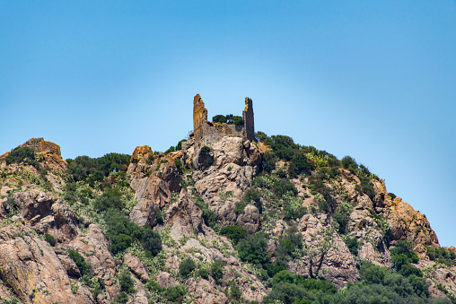 Ruined Castle of Acquafredda - Sardinia - Italy