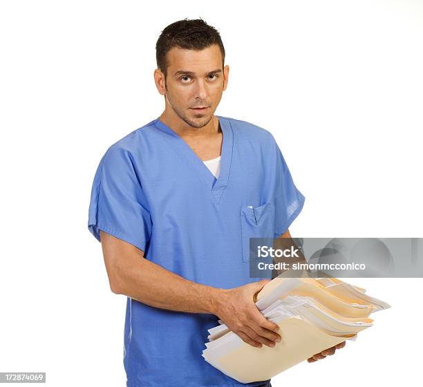 의료 파일 간호사에 대한 스톡 사진 및 기타 이미지 - 간호사, 간호조무사, 건강관리와 의술