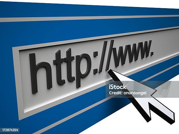 Ligação À Internet - Fotografias de stock e mais imagens de .com - .com, Azul, Computador