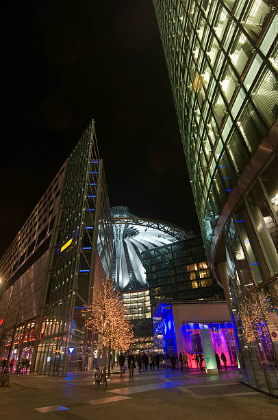 istock Sony Center at night, Berlin 172874479