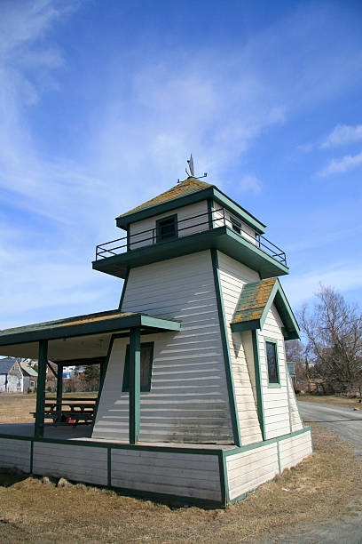 에이번데일 등대, 노바 scatia - lighthouse local landmark blue canada 뉴스 사진 이미지