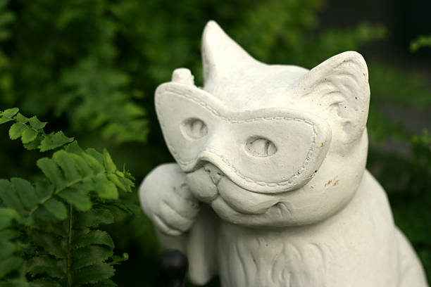 istock Garden ornament, cat fancy 172875751