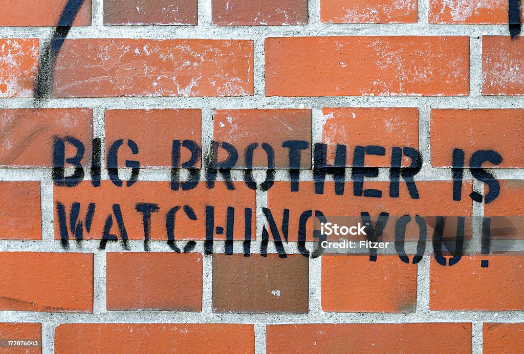 big brother - Lizenzfrei Videoüberwachung Stock-Foto