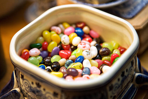 istock Jelly Beans in Blue Bowl 172876231