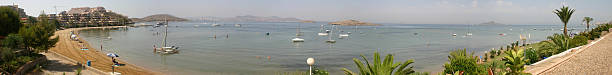 La Manga Panorama stock photo