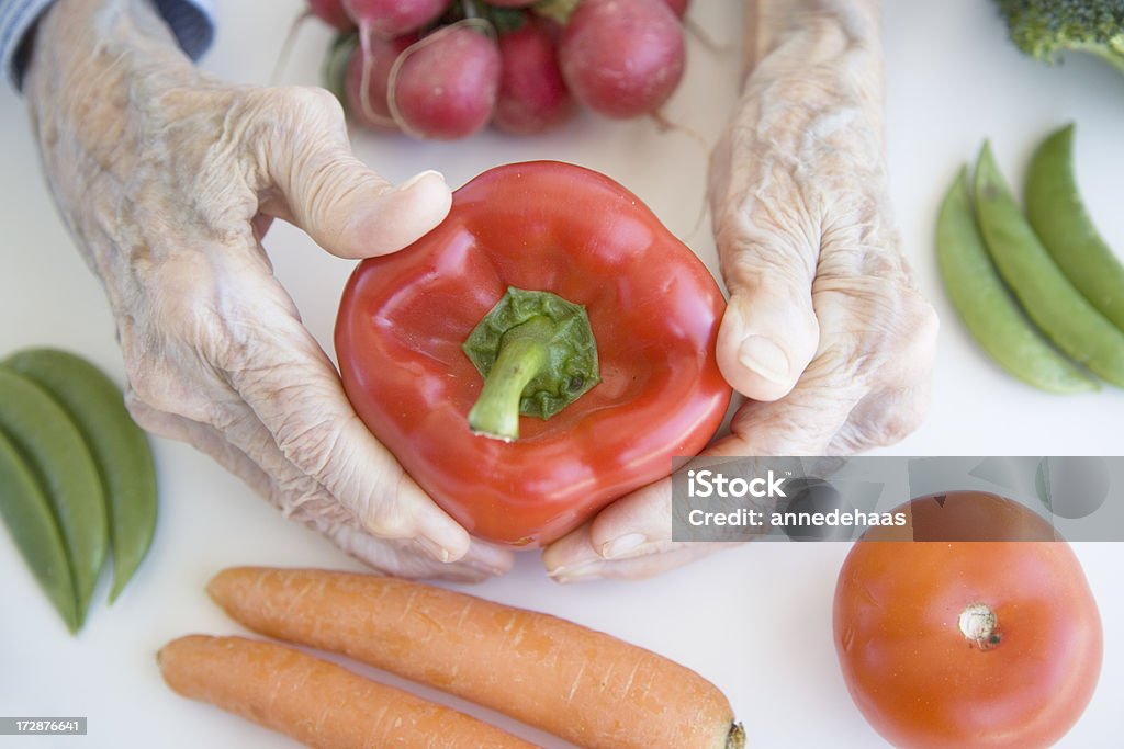 Овощи для жизни (Длинное - Стоковые фото Активный пенсионер роялти-фри