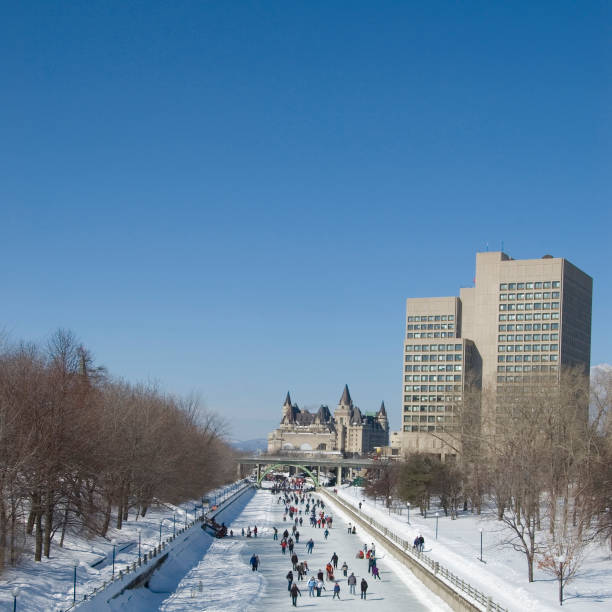 istock Ice Skating on the Rideau Canal 172876767
