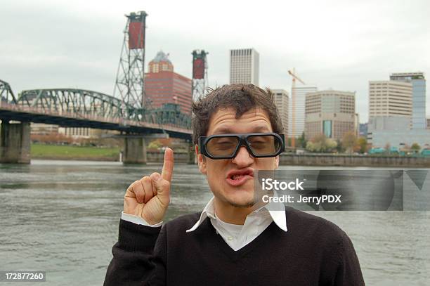 Nerdy Idea Stock Photo - Download Image Now - Adult, Adults Only, Bizarre