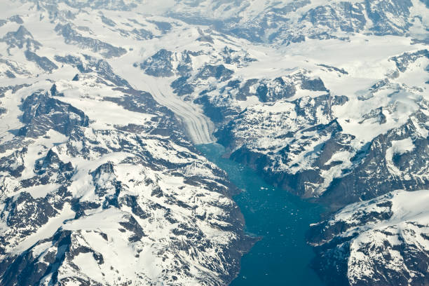 Glaciers in the Southern part of Greenland (Spring 2008)