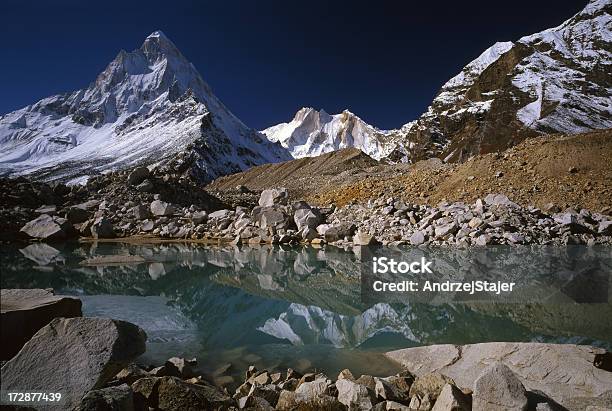 India Garhwalu Himalayas Stock Photo - Download Image Now - Asia, Boulder - Rock, Cold Temperature