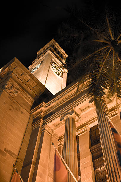 Câmara Municipal da Cidade de Brisbane - fotografia de stock