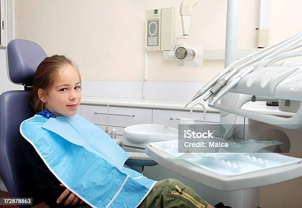 At The Dentist Stock Photo - Download Image Now - Child, Dental Equipment, Dental Health