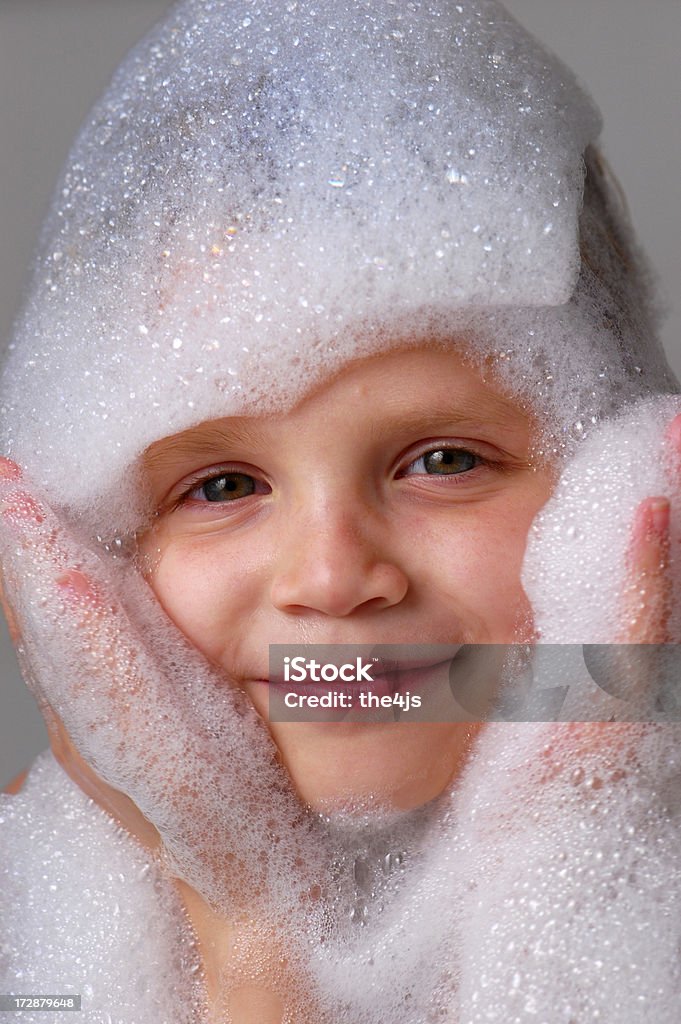 Manter limpos com personal hygeine VI - Royalty-free Banho de Espuma Foto de stock