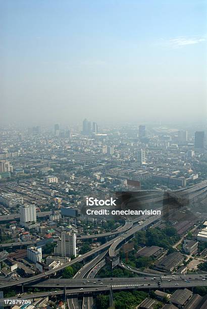 Foto de Banguecoque e mais fotos de stock de Engarrafamento - Engarrafamento, Smog, Anti-higiênico