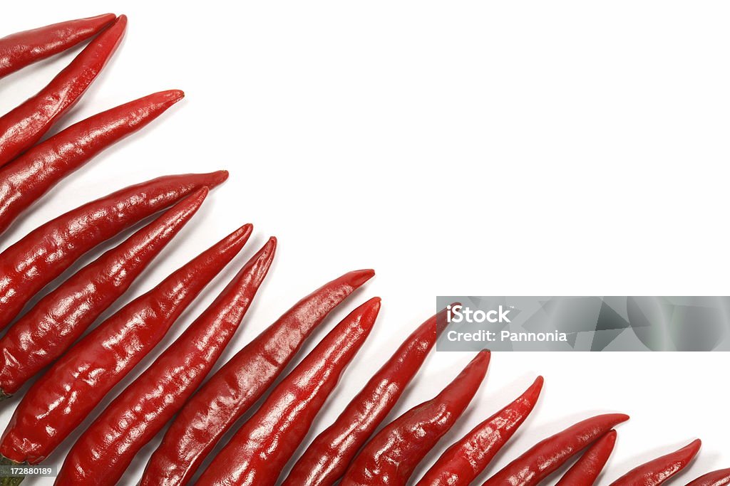 Quadro de pimenta vermelha - Foto de stock de Arranjo royalty-free