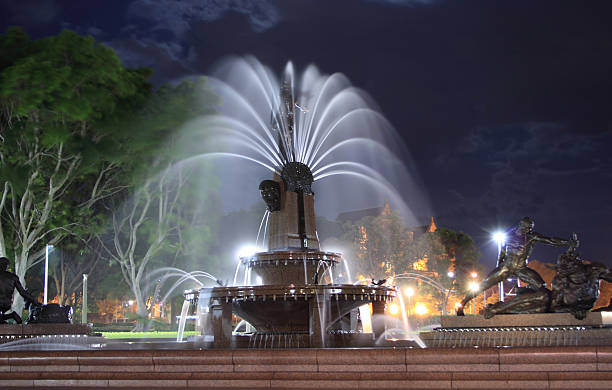 istock Fountain in Hyde park,Sydney,NSW,Australia 172880193