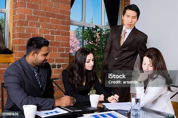 Business Meeting Stock Photo - Download Image Now - Adult, Adults Only, Bar Graph