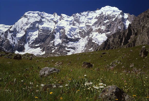 Caucasus Mountains. stock photo