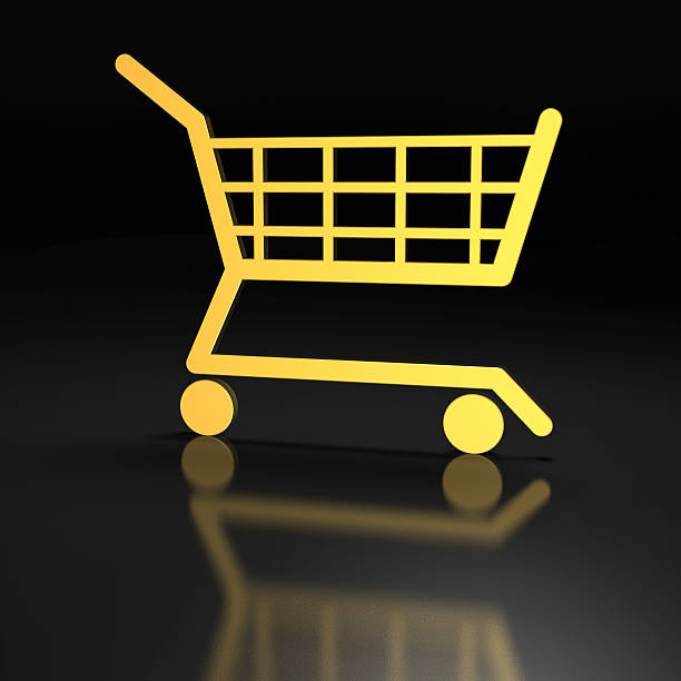 istock Shopping cart 3D 172881780
