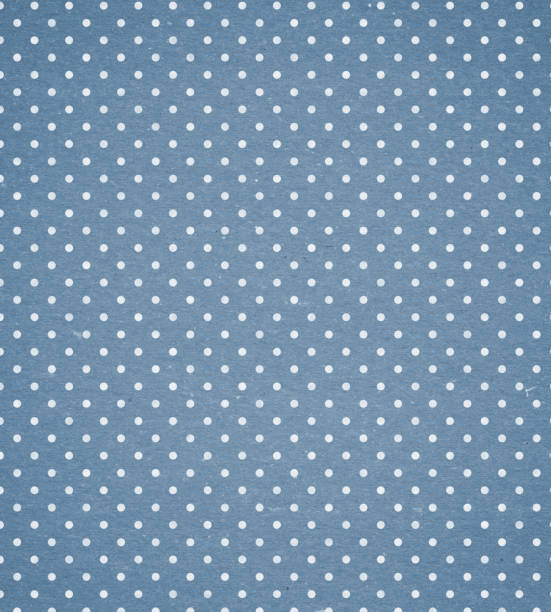 istock blue recycled paper with white dots 172882301