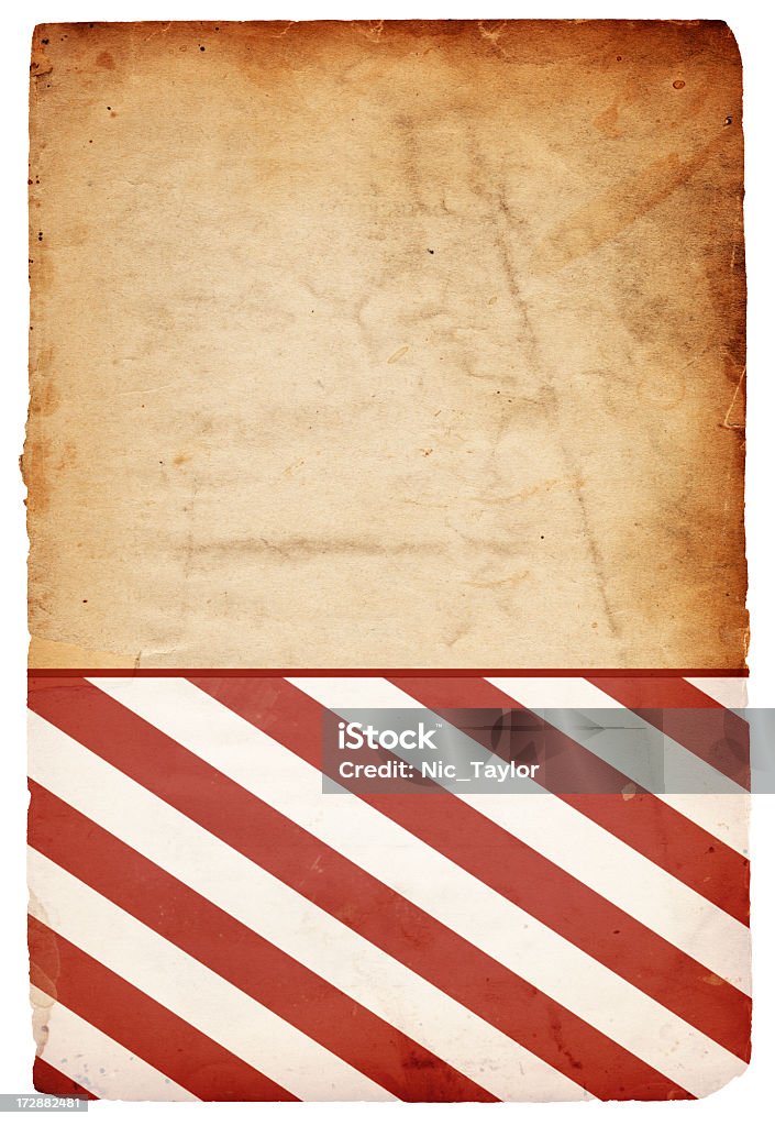 Listras vermelhas e brancas XXXL de papel - Foto de stock de Abstrato royalty-free