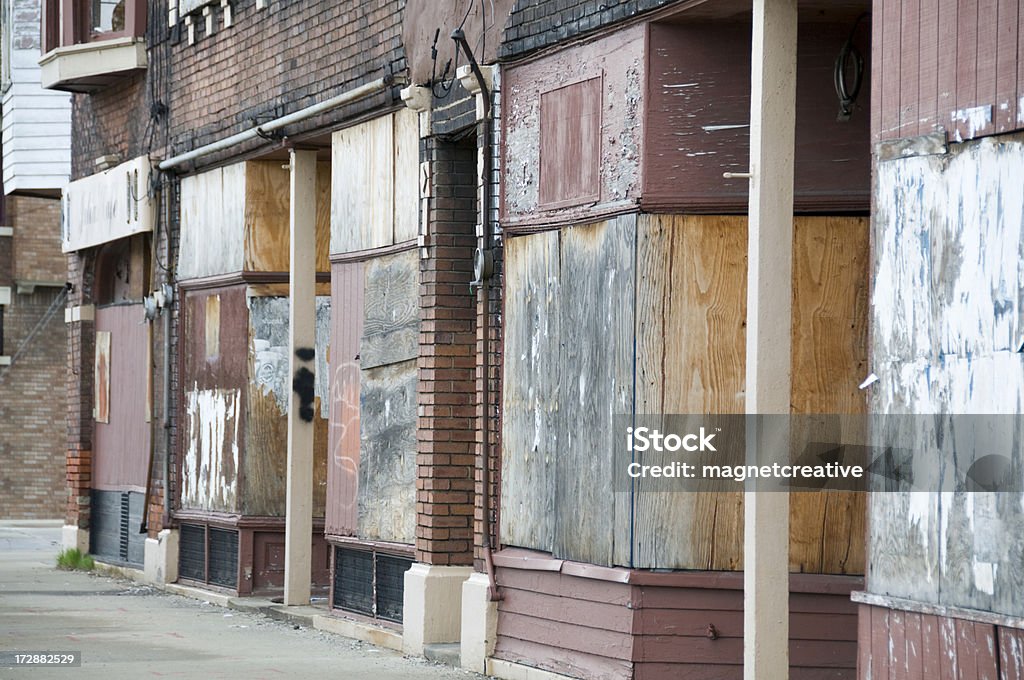 Abandonado edificios - Foto de stock de Cleveland - Ohio libre de derechos