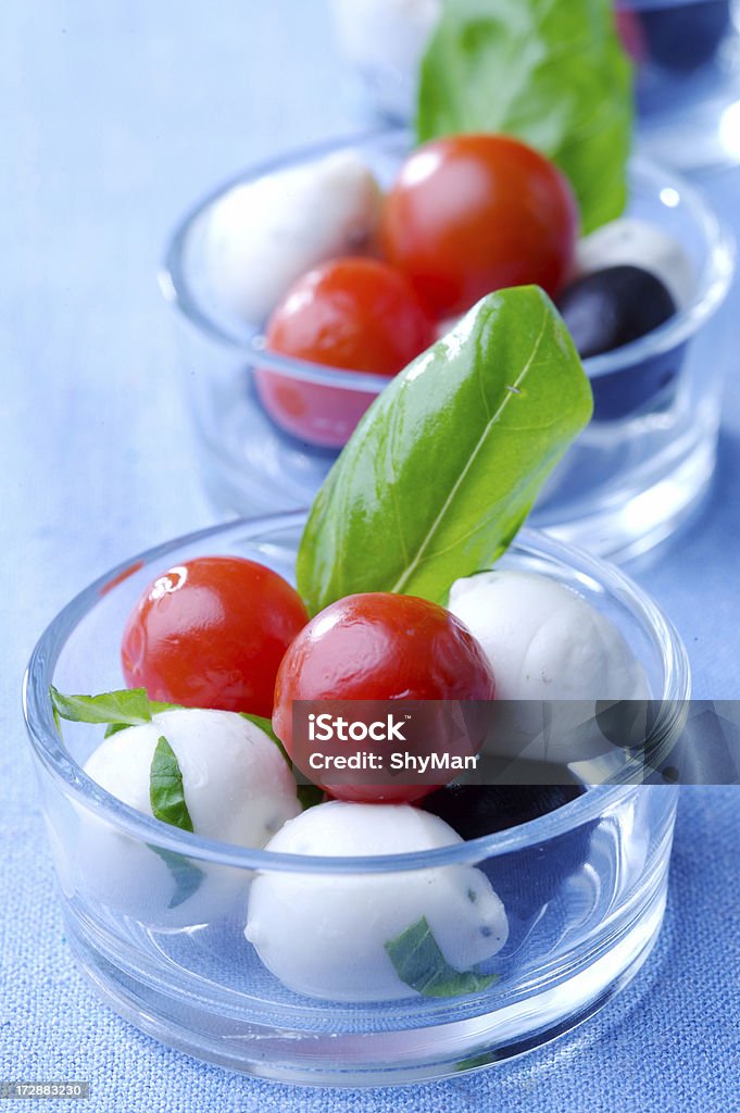 Mini caprese - Foto de stock de Alimentação Saudável royalty-free