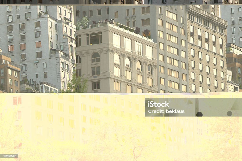 NYC Central Park Apartments The sun sets on central park apartments. New York City Stock Photo