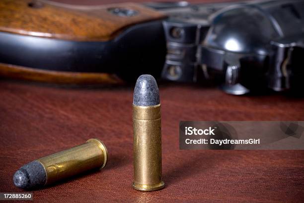 Gun Amp Bullets Stock Photo - Download Image Now - Gun, Violence, Prevention