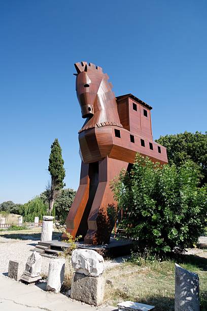 istock Troy horse monument 172885984