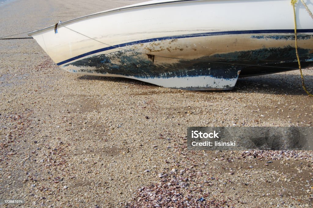 Animal échoué bateau - Photo de A l'abandon libre de droits