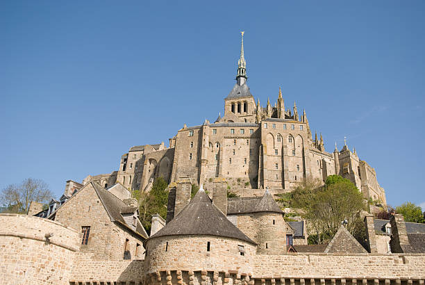 Mont Saint-Michel stock photo