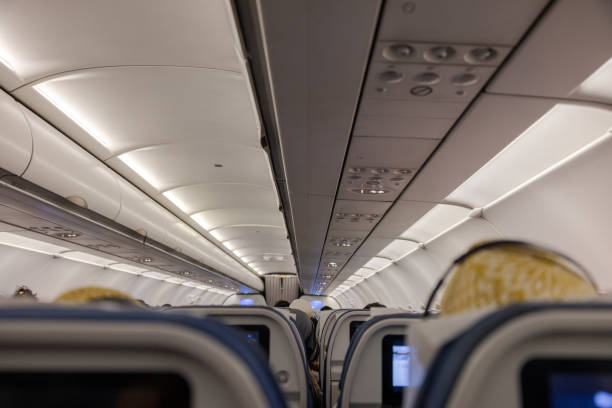 istock Inside a commercial airplane in the economy class 1728902134