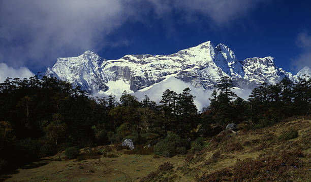 Nepal. Khumbu Himal. stock photo