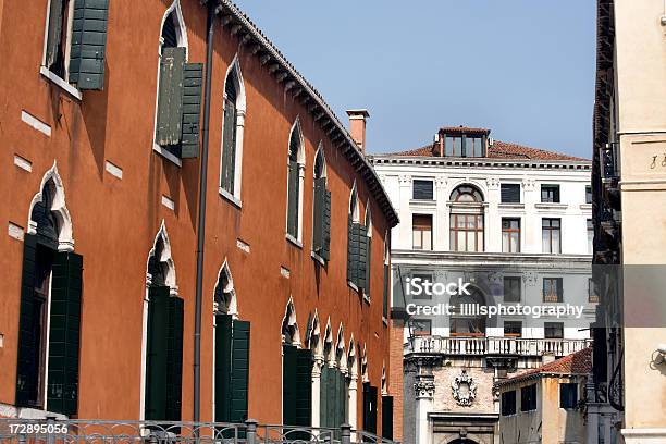 Architektury W Wenecji We Włoszech - zdjęcia stockowe i więcej obrazów Architektura - Architektura, Balustrada - Granica, Bez ludzi