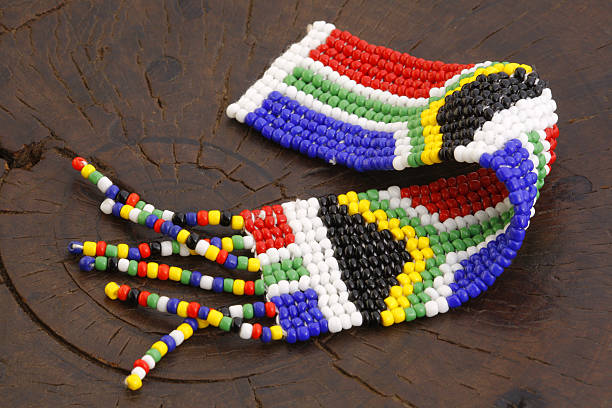 istock Beaded South African flag bookmark 172895143
