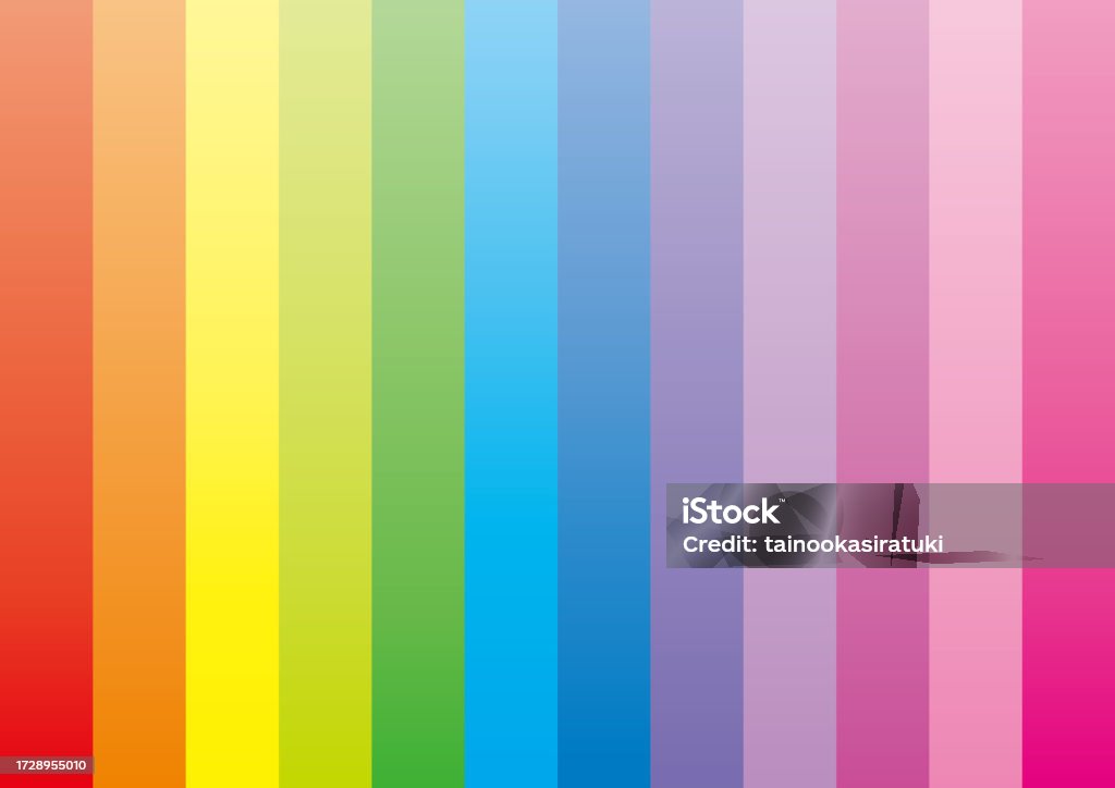 Simplistic Rainbow Simple Rainbow Pattern Background Image Stock Illustration - Download ...