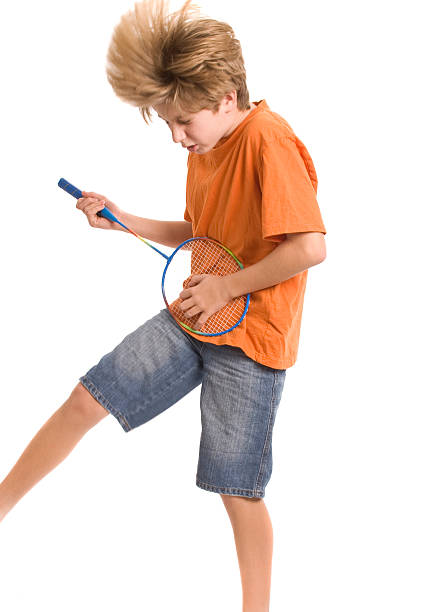 Air guitar Boy pretending to play a musical instrument. air guitar stock pictures, royalty-free photos & images