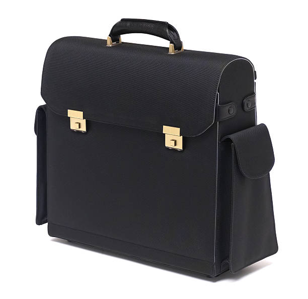 Sleek Briefcase stock photo
