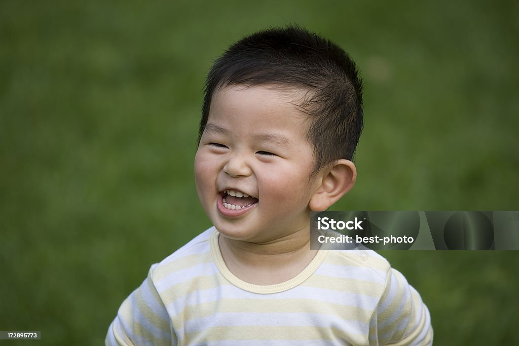 미소 남자아이 - 로열티 프리 12-17 개월 스톡 사진
