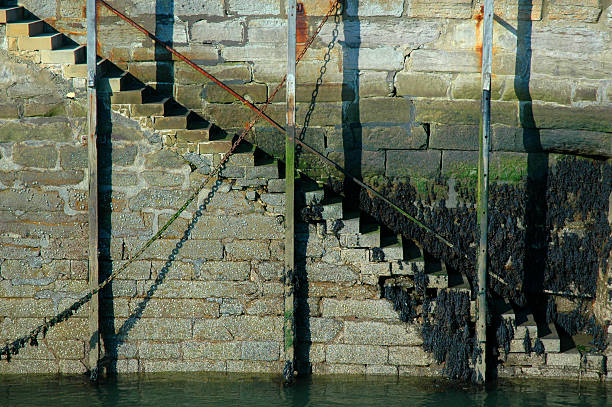 Harbour passaggi di sera - foto stock