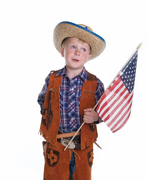 istock Cute American Cowboy 172895885