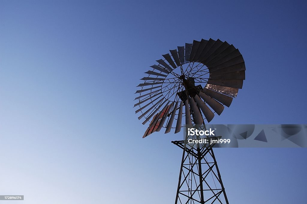 Silhouette der Windmühle - Lizenzfrei Queensland Stock-Foto