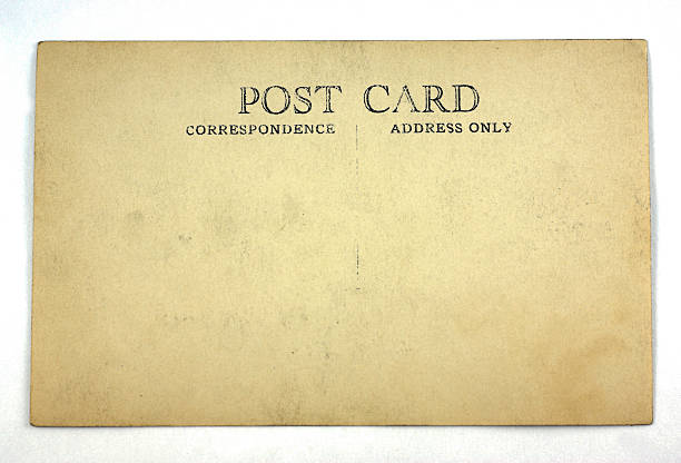 istock Blank Victorian Era Grunge Postcard Circa 1910 172896209