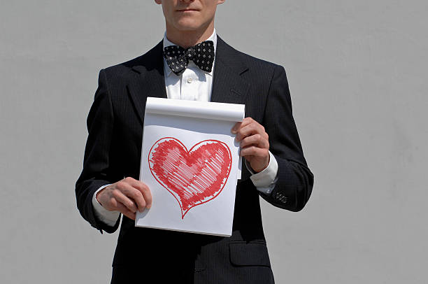 istock Man With A Valentine Heart 172896290