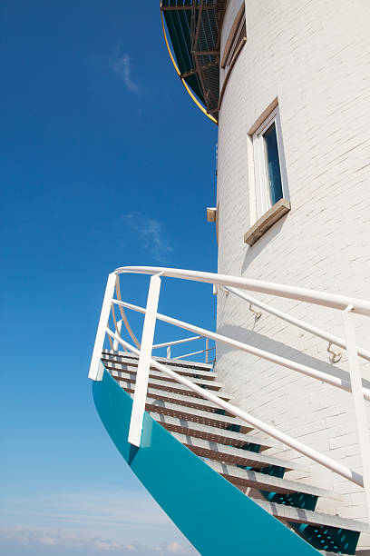 Stairway to heaven. Found on an historical building which was built with a great architectural design.