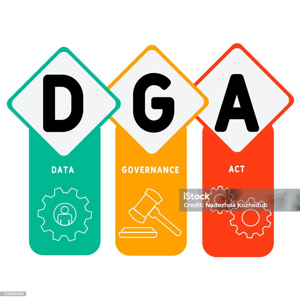 Implement Dga Icon Dga Data Governance Act Stock Illustration - Download Image Now - Audit ...
